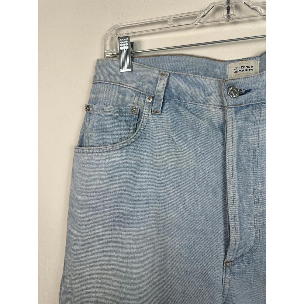 Citizens of Humanity GAUCHO vintage Wide Leg Jeans Size 31 Light Wash EUC